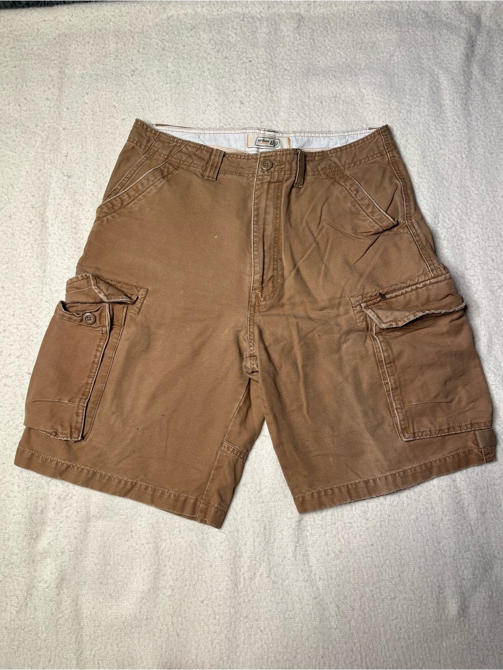 Vintage 00s Urban Pipeline Brown Cargo Shorts Men’s 34 Baggy Workwear Y2K Vtg